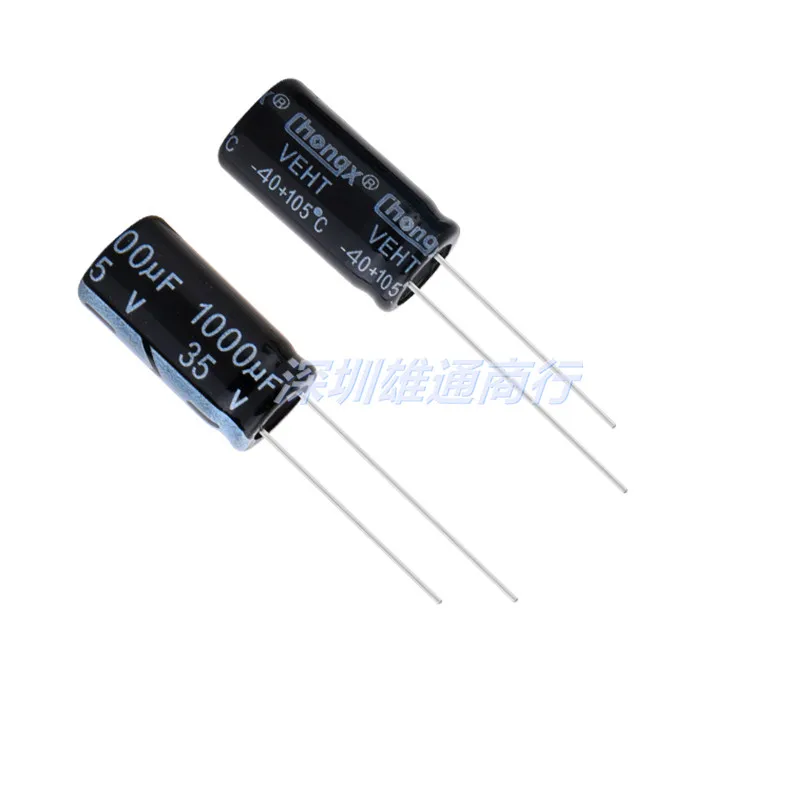 35v1000uf Electrolytic Capacitor 1000uf35v Specification 13x20mm | Integrated Circuits