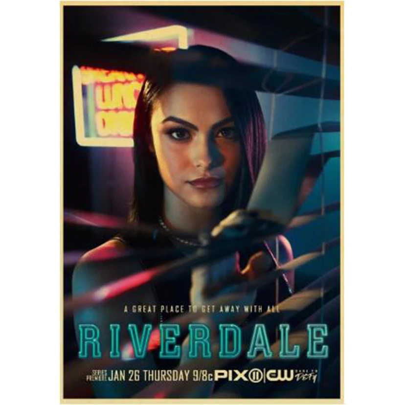 5D Сделай Сам Алмазная картина девушка ривердейл полный квадрат вышивка постер