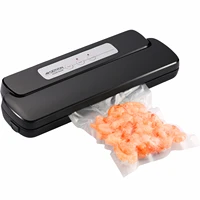 geryon food vacuum sealer packaging machine easy to use for home kitchen with free gift 1 heat seal rolls and 5 pcs storage bags
