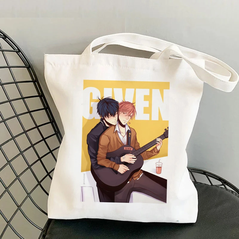 

Given shopping bag eco shopper tote handbag canvas jute bag bag bolsas reutilizables ecobag woven sac tissu