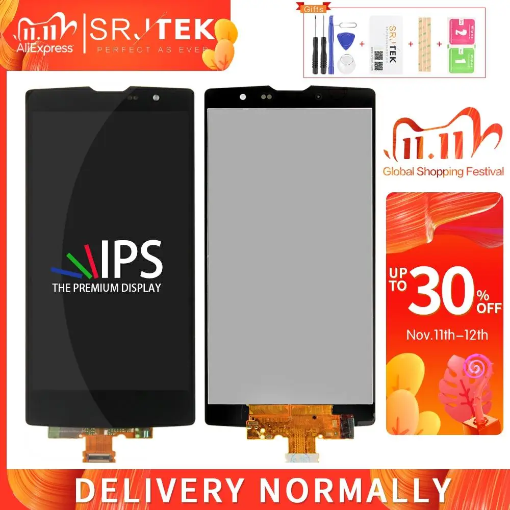ЖК дисплей с дигитайзером сенсорного экрана Srjtek для LG G4c H525N H525 H522Y H520Y H500 H502 Y90 5 0