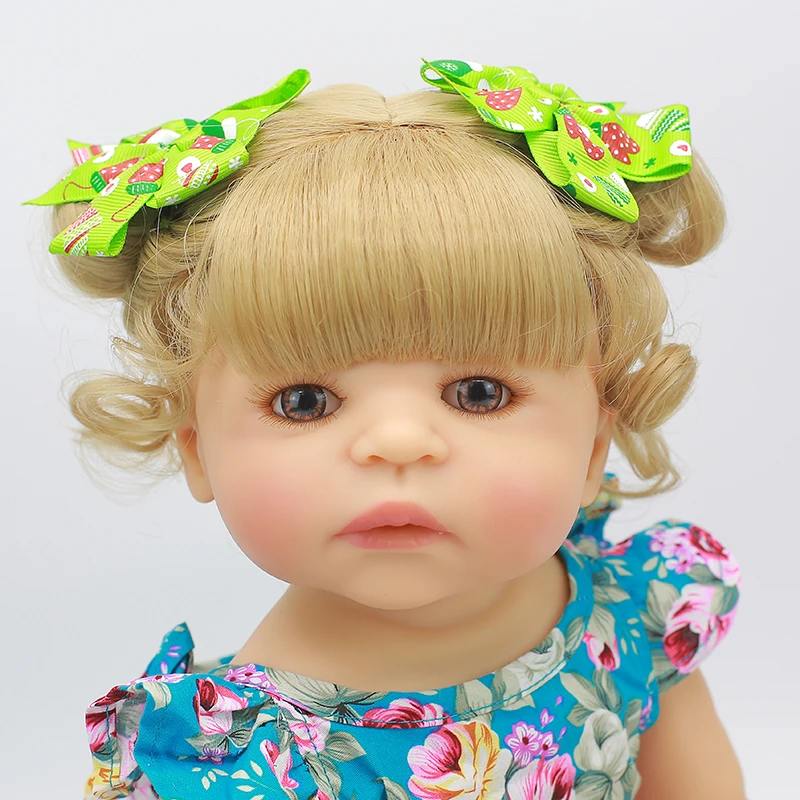 DollsEivvfie 58 см реалистичные полностью виниловые Детские куклы reborn DIY игрушки для