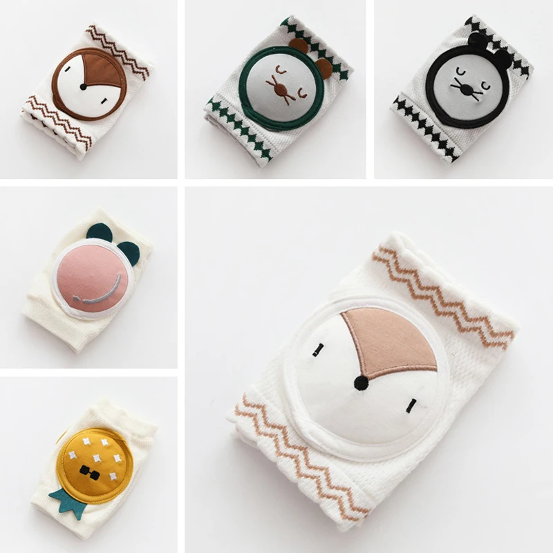 

Newborn Infant Leg Warmer Winter Spring Baby Boys GirlsCute Cartoon Crawling Knee Non-slip Knee Pad