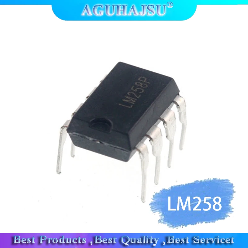 10 шт./лот LM258 LM258N LM258P DIP-8 DIP низкий уровень мощности Двойной рабочий усилитель