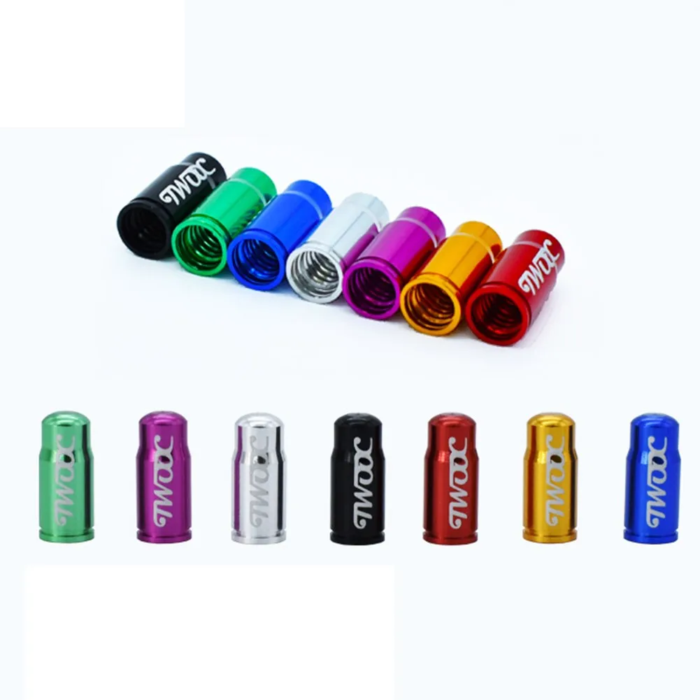 

2 PCS Bicycle Air Valve Cap Ultra-light Aluminum Alloy Tyre Cap Presta Tire Valve Protector Cycling Accessories MTB Accessory