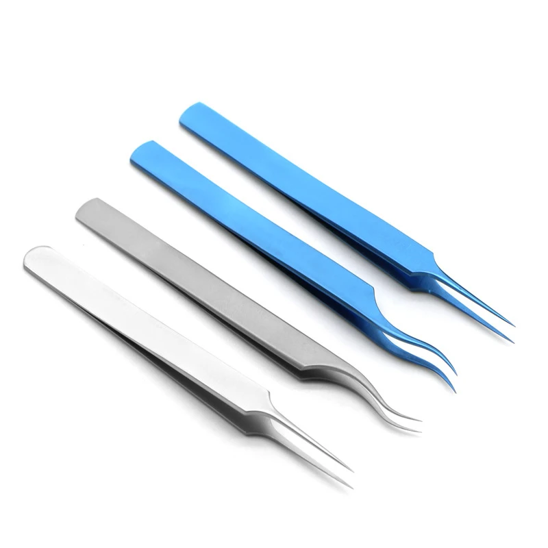 

Hair transplanting forceps straight pointed elbow planting forceps plastic hair transplant