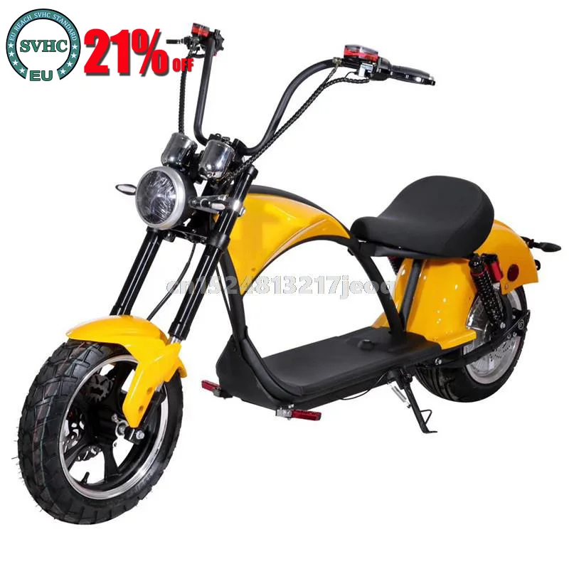 

2 Wheels Adult Electric Tricycle Motorcycle Convenient Scooter 2000W Motor with Reverse Gear 13 Inch Wheel Hub moto eletrica
