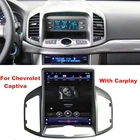 Автомобильная стереомагнитола на Android 11 для Chevrolet Captiva 2012-2017, Авторадио в стиле Тесла, Android плеер, видео Carplay DSP No 2 din
