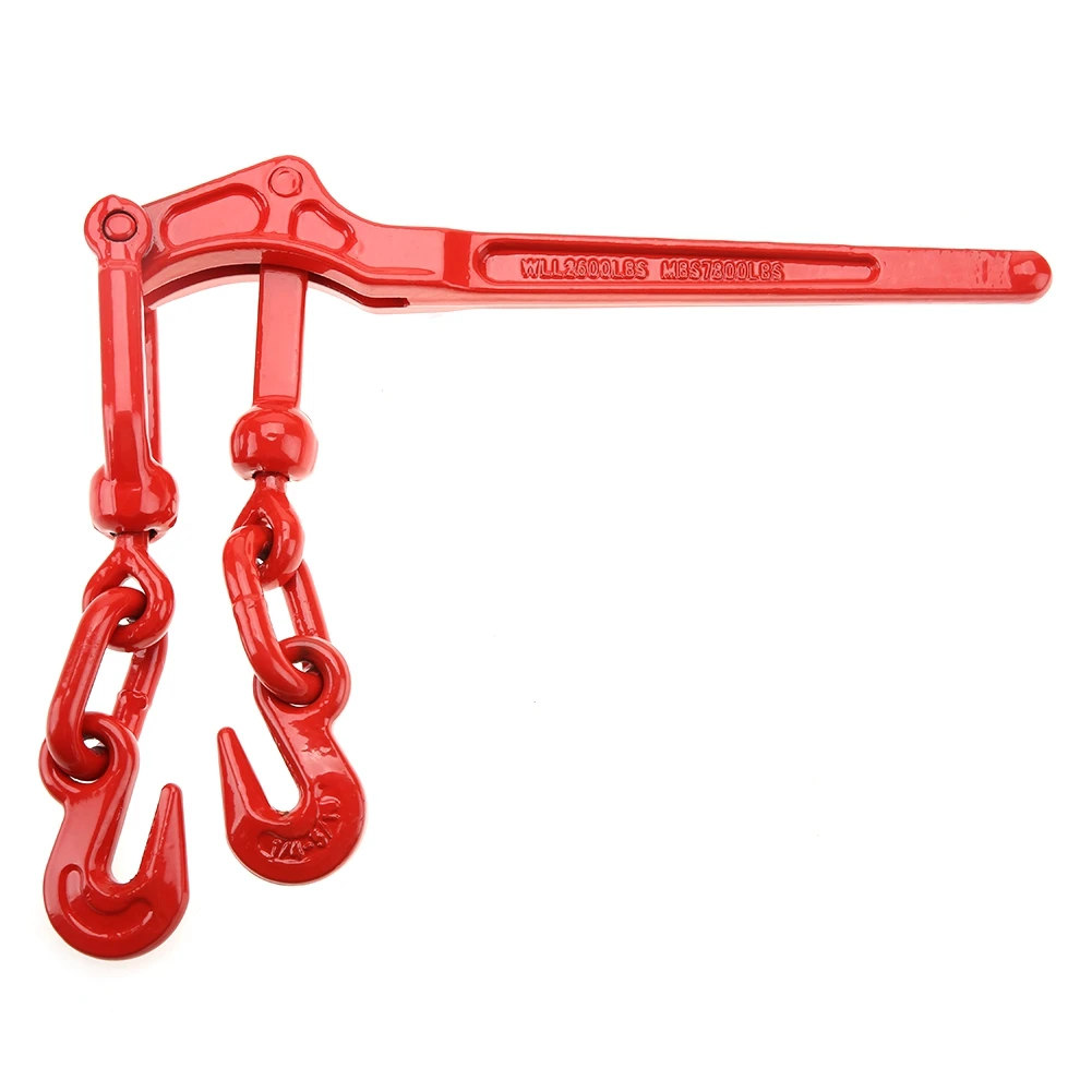 

Load Binder Pull Lever 1/4 - 5/16" Chain Hook Tie Down Rigging Equipment