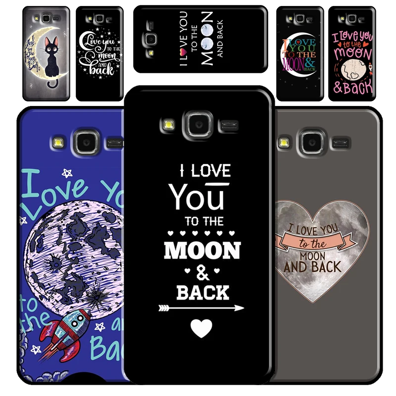 Чехол с надписью Love You To The Moon And Back для Samsung J5 J7 J1 J3 2016 A3 A5 2017 A6 A8 Plus A7 A9 J4 J6 J8 J2 Core 2018 |