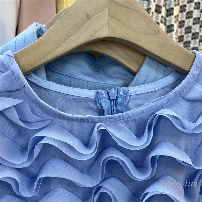 Pull Chemisiers Femmes Nouveau Style Coréen Tout-Match Micro Transparent Ondulé Dentelle Chemise 2021 Printemps et D'été Montre De Sport Mince