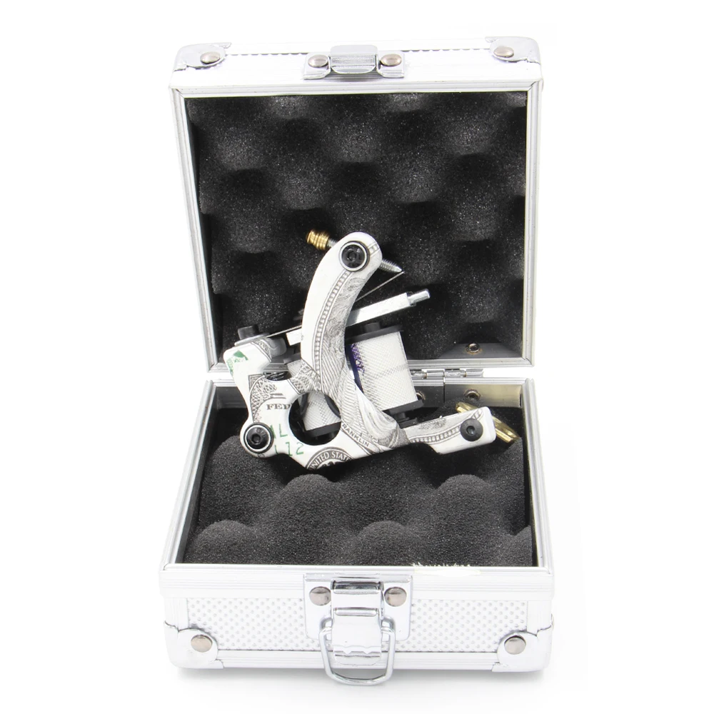 Высококачественная катушка для тату машинки 10 катушек пистолет и алюминиевый