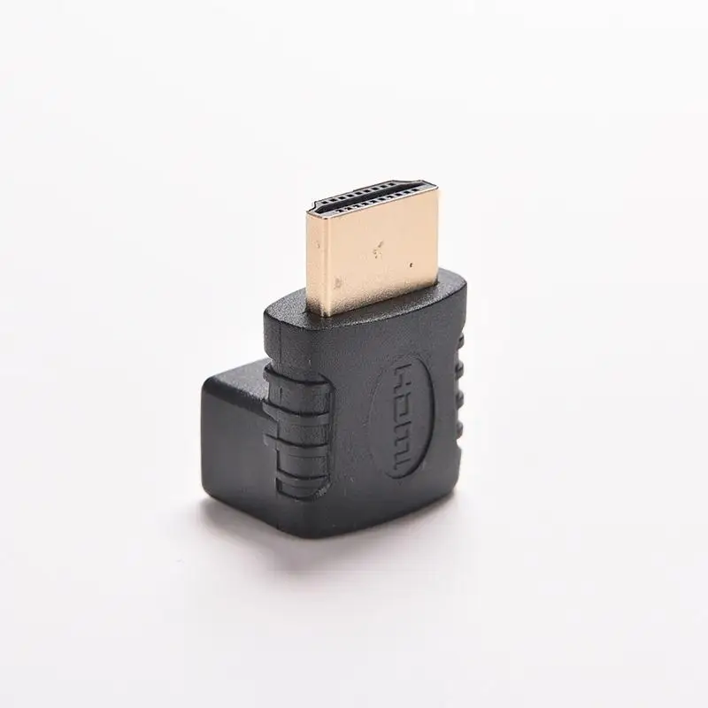 

Right Angle HDMI V1.4 A Male to HDMI V1.4 B Female Gold Plated Cable Adapter 90 Degree HDTV 1080P HDMI Cable Connector New 2021