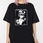 Футболка женская хлопковая в обтяжку, с принтом манги