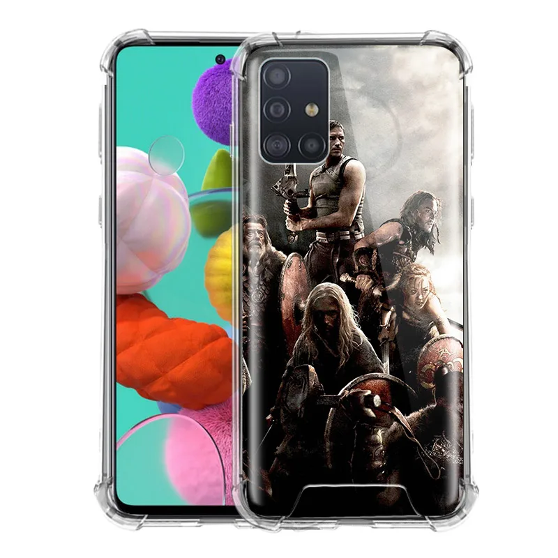 

Vikings TV Show Case for Samsung Galaxy A71 A51 M31 A41 A31 A21 A11 A01 M51 M21 M11 Airbag Anti Housing Phone Covers