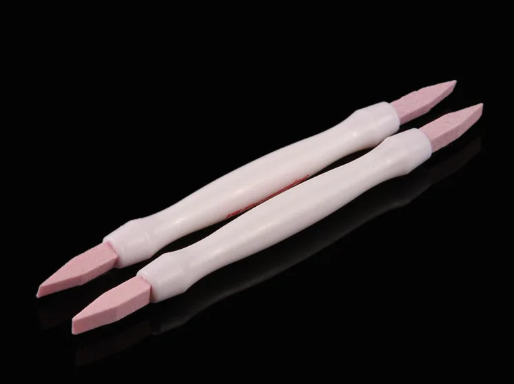 1 шт. 2 способа скраб камень пилки для ногтей буферная маникюрная палка