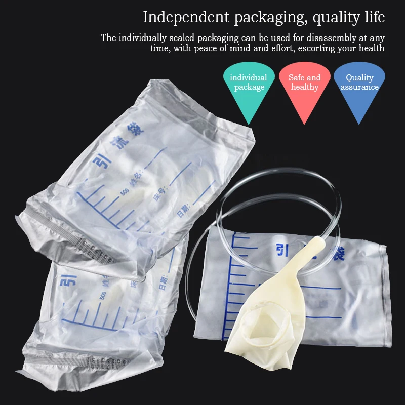 Одноразовый толстый дренажный мешок для мочи 25 шт./компл.|mens incontinence|bag bagbag men |