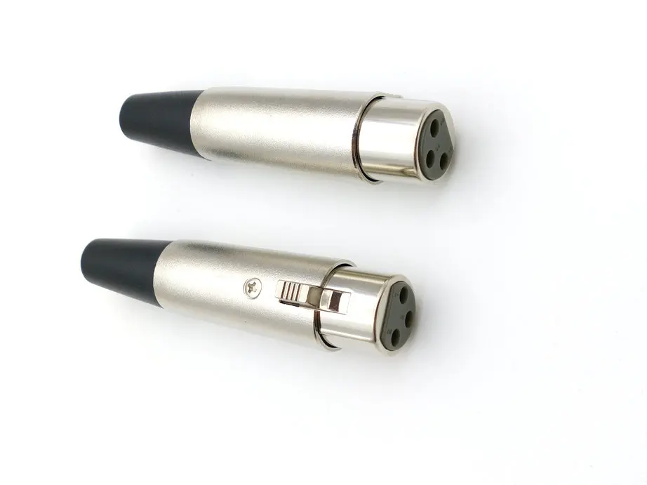 10 шт. 3 Pin XLR гнездовой разъем Терминатор микрофонный кабель Разъем оптовая