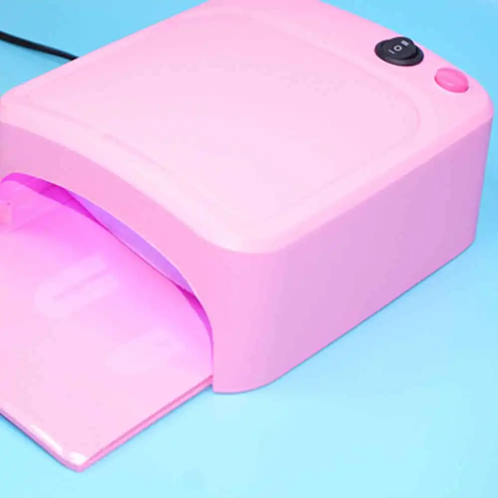 Набор для маникюра сделай сам с УФ лампой полный набор нейл арта акриловыми и