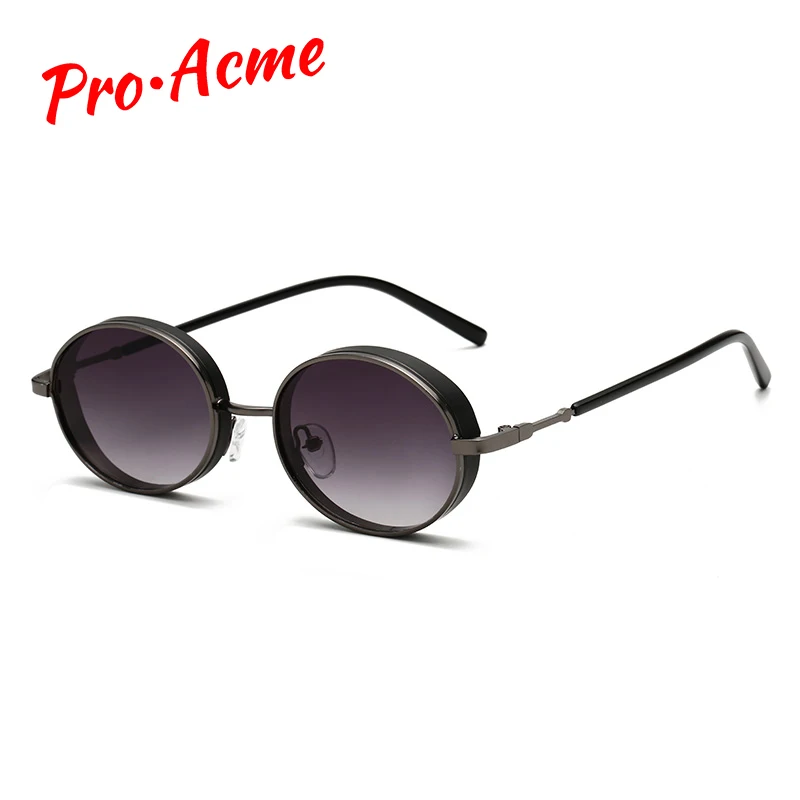 Солнцезащитные Очки Pro Acme John Lennon в стиле стимпанк для мужчин и женщин круглые