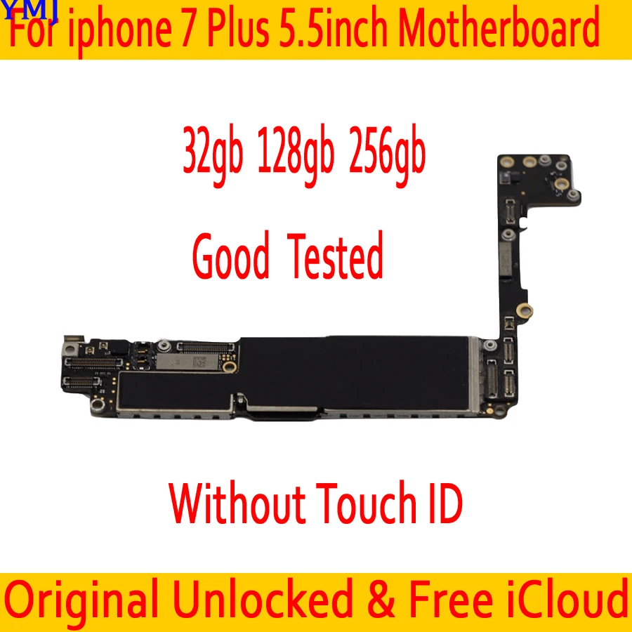 Материнская плата для iphone 7 Plus с сенсорным Идентификатором оригинальная