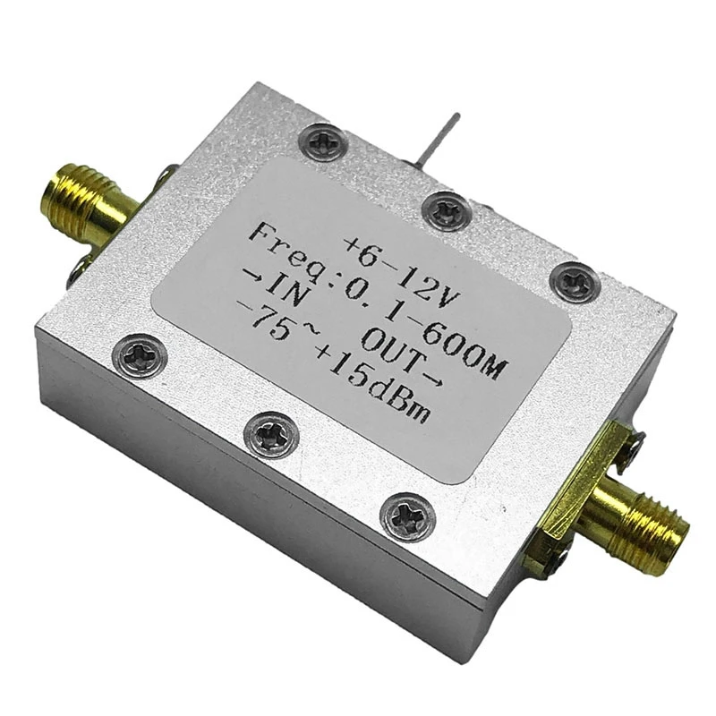 

Акция! Измеритель мощности RF AD8307, измеритель мощности RF, логарифмический тестовый детектор 0,1-600 м-75-+ 15 дБм, модуль с чехлом