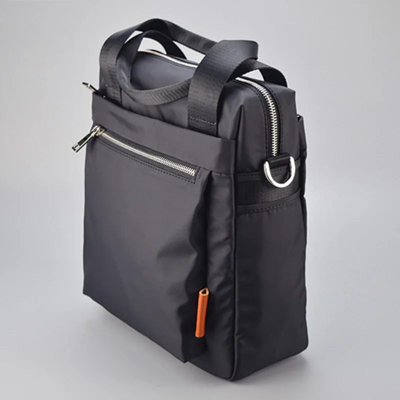 New Men's Shoulder Bags Waterproof Wear-resistant Multi-function Large-capacity Vertical Simple Business Outdoor Casual  Handba
