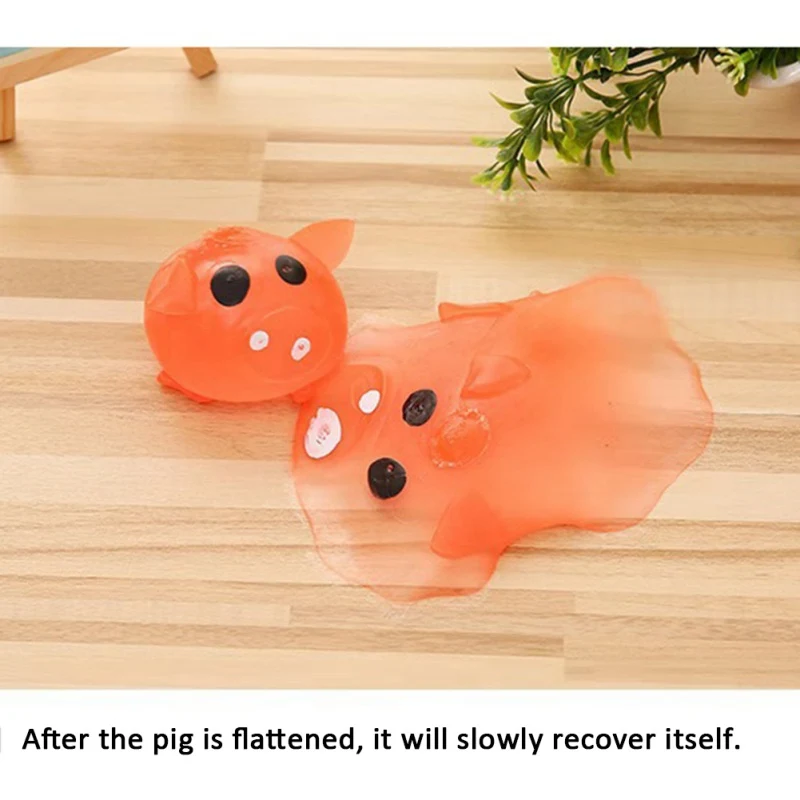 Cartoon Pig Shape Anti Stress Toys Water Balls Random Color | Игрушки и хобби