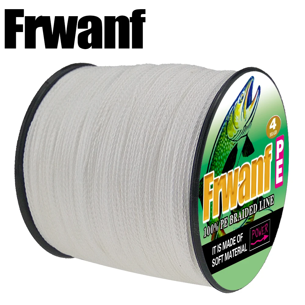 Frwanf 4 нити супер сильная японская красная ПЭ плетеная леска многонитевая 300 м 330