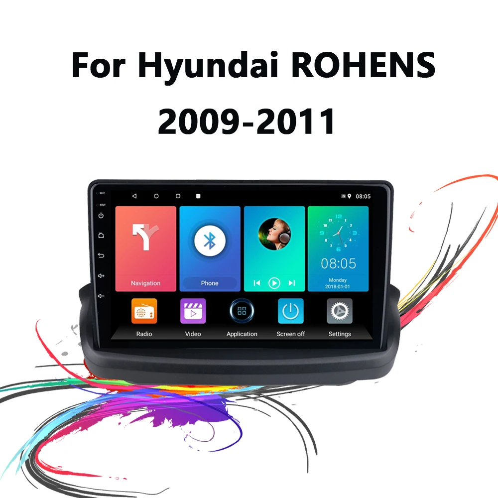 

Eastereggs For Hyundai ROHENS Coupe 2009-2011 2 Din 9 Inch Android Car Multimedia Player GPS Navigation Head Unit with Frame