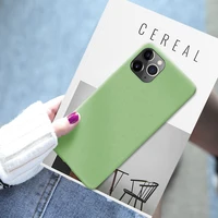 ultra thin cute hard matte pc phone case for iphone 13 12 11 pro max se xsmax xr xs x 8 7 6 plus luxury frosted protection cover