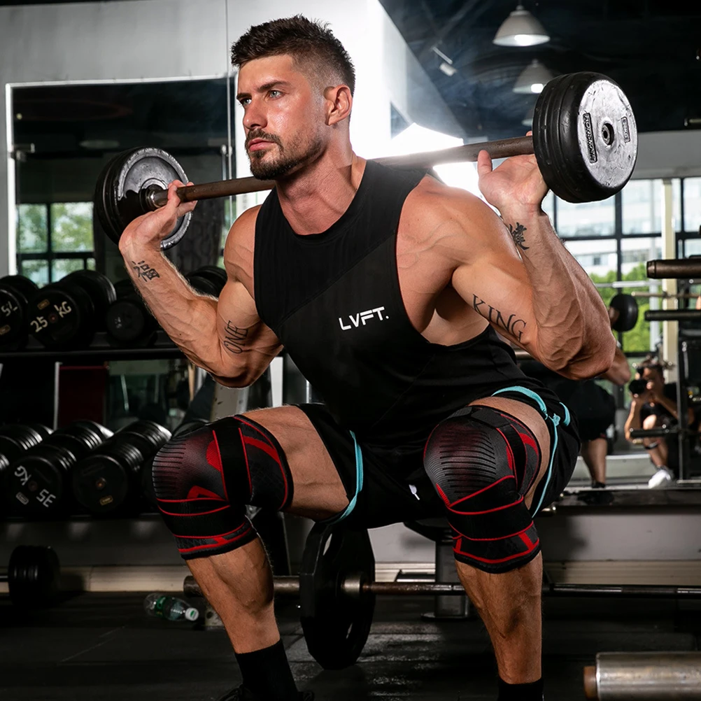 

1PC Knee Brace Protective Gear Support Knee Pad Elastic Compression Knee Protector Sleeve For Basketball Climbing Outdoor Sports