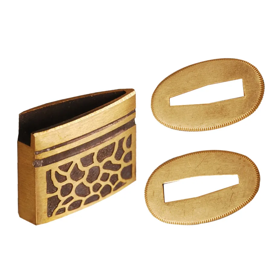 Металлические ремесла железная защита меча для японской Катаны/вакидзаси/Танто