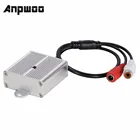 ANPWOO Регулируемый мини микрофон звуковый монитор звукового мониторинга аудио устройство захвата металла для безопасности DVR CCTV аксессуары