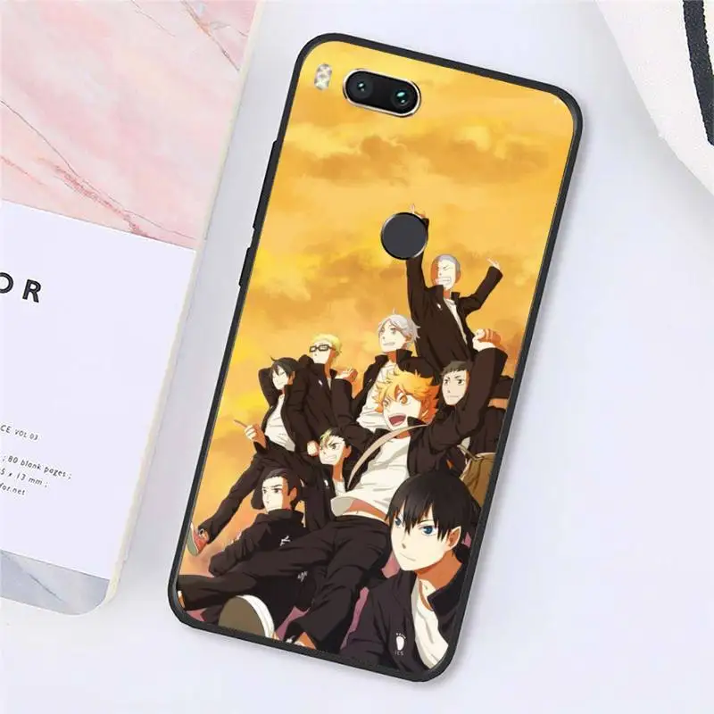 

Koutarou Bokuto haikyuu anime Phone Case For Xiaomi Redmi note 7 8 9 t k30 max3 9 s 10 pro lite Luxury brand shell funda coque