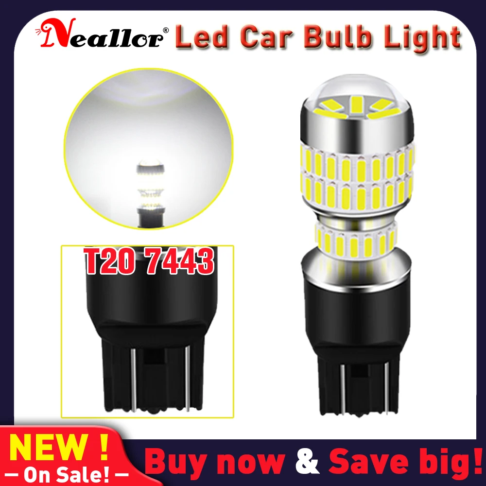 

1x T20 W21W WY21W T25 LED Canbus 3157 3057 P27/7W 1156 P21/5W BAY15D Диодная лампочка светильник задний стоп-сигнал DRL парковочный сигнал 12 В