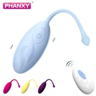 PHANXY 10 скоростей прыгающее яйцо силиконовый беспроводной пульт вибрирующее яйцо анальный клитор стимуляция интимные игрушки для женщин продукты для взрослых