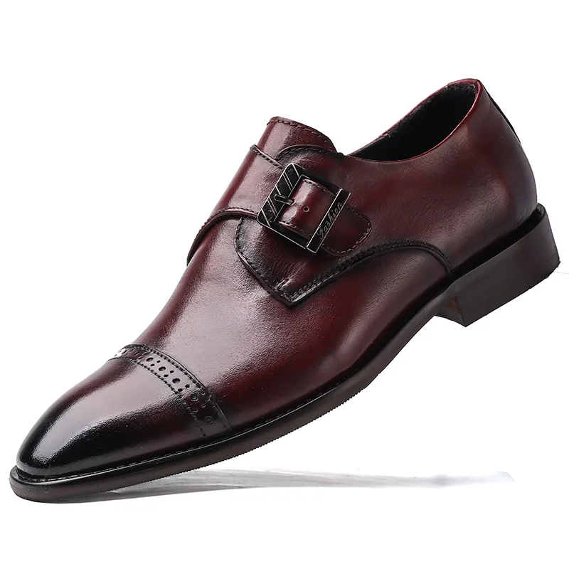 Обувь из натуральной кожи наивысшего качества в европейском стиле Мужские