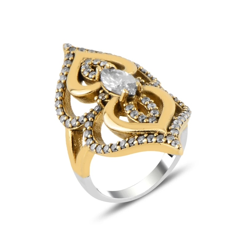 

Silverlina Silver Authentic Zircon Stone Ring