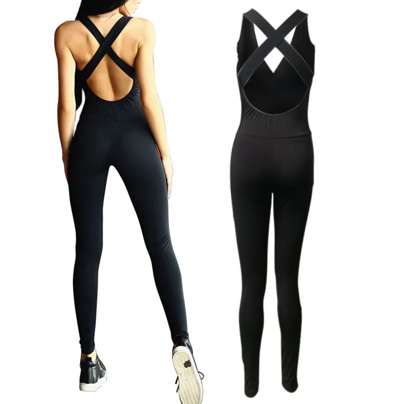 Набор для йоги женщин однотонные спортивные костюмы без рукавов и длинные штаны