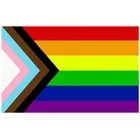 Лидер продаж, Радужный Флаг Aerlxemrbrae 3x5 футов, Летающий баннер, украшение ЛГБТ, реклама из полиэстера, бесплатная доставка