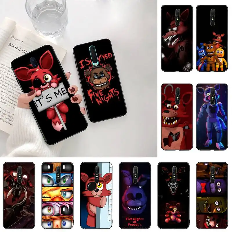 NBDRUICAI Fnaf плюшевый Foxy ТПУ Мягкий силиконовый чехол для телефона Oppo A5 A9 2020 Reno2 z Renoace