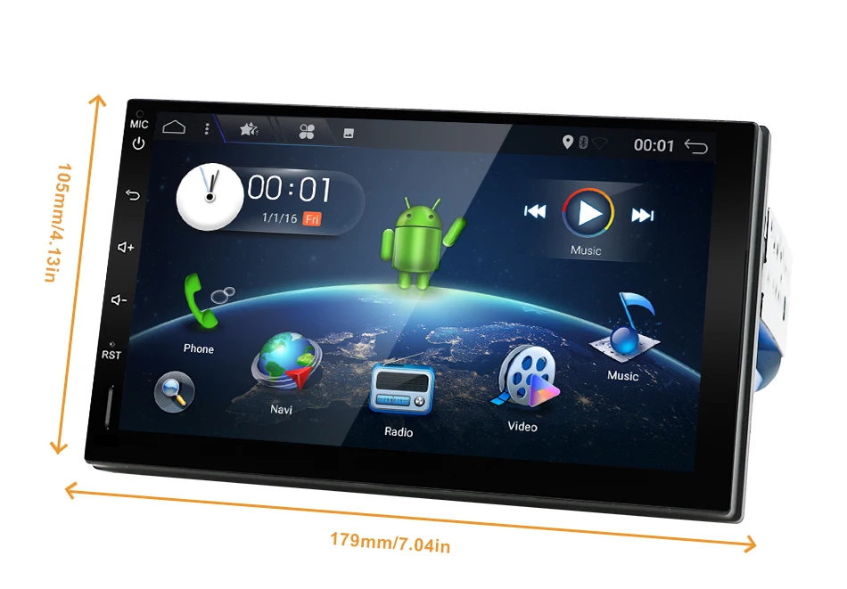 Bosion 2 din Автомобильный Радио gps android 9,0 автомобильный стерео Кассетный плеер рекордер радио тюнер gps навигация RDS SWC wifi BT четырехъядерный