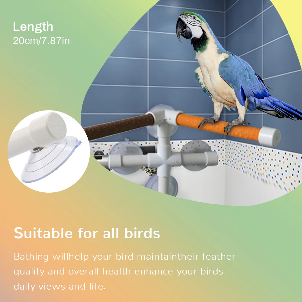 Домашние птицы игрушки для душа птица ванна стоячая платформа Настенная