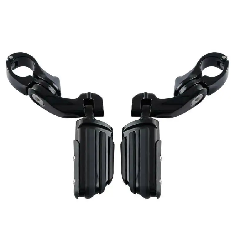 

Motorcycle 32mm 1.25" Bar Highway Foot Rest Pegs For Honda Kawasaki Suzuki Yamaha BMW Harley Touring Road Glide FLHT FLHX FLHR