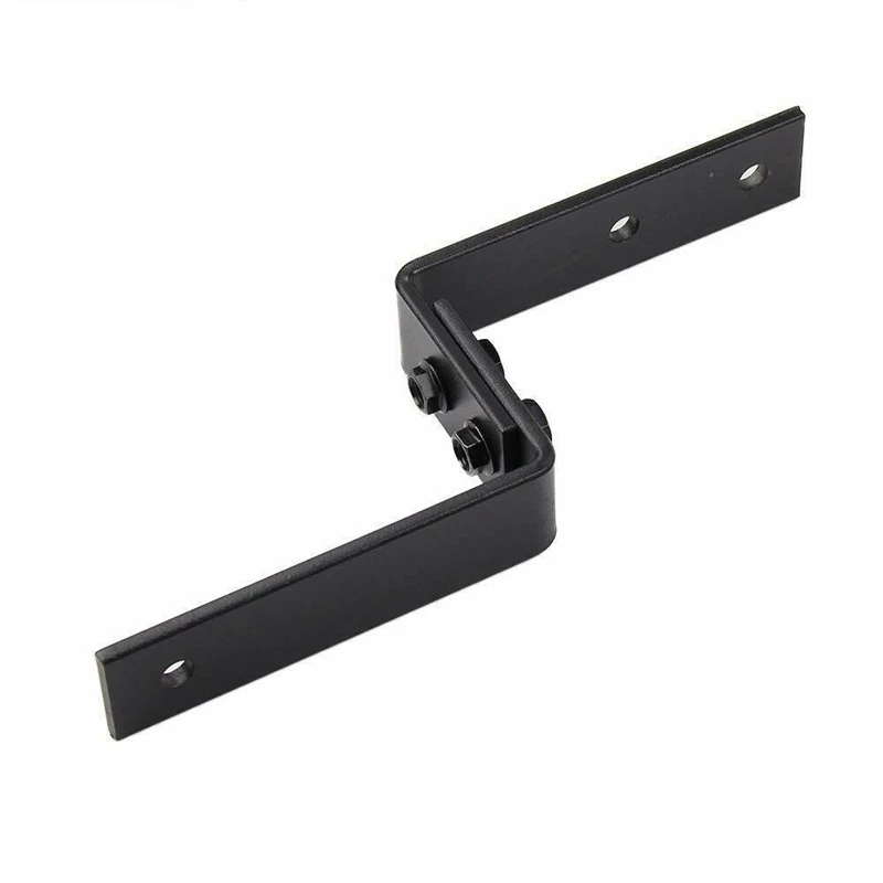 New-Steel Bypass Bracket Wall Mount Sliding Barn Doors Hardware Rack Part Z Design | Обустройство дома