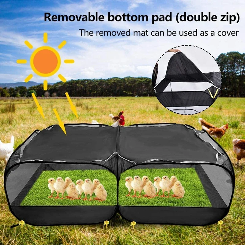 Переносная клетка для хомяка большая ручка курицы мелких животных уличный