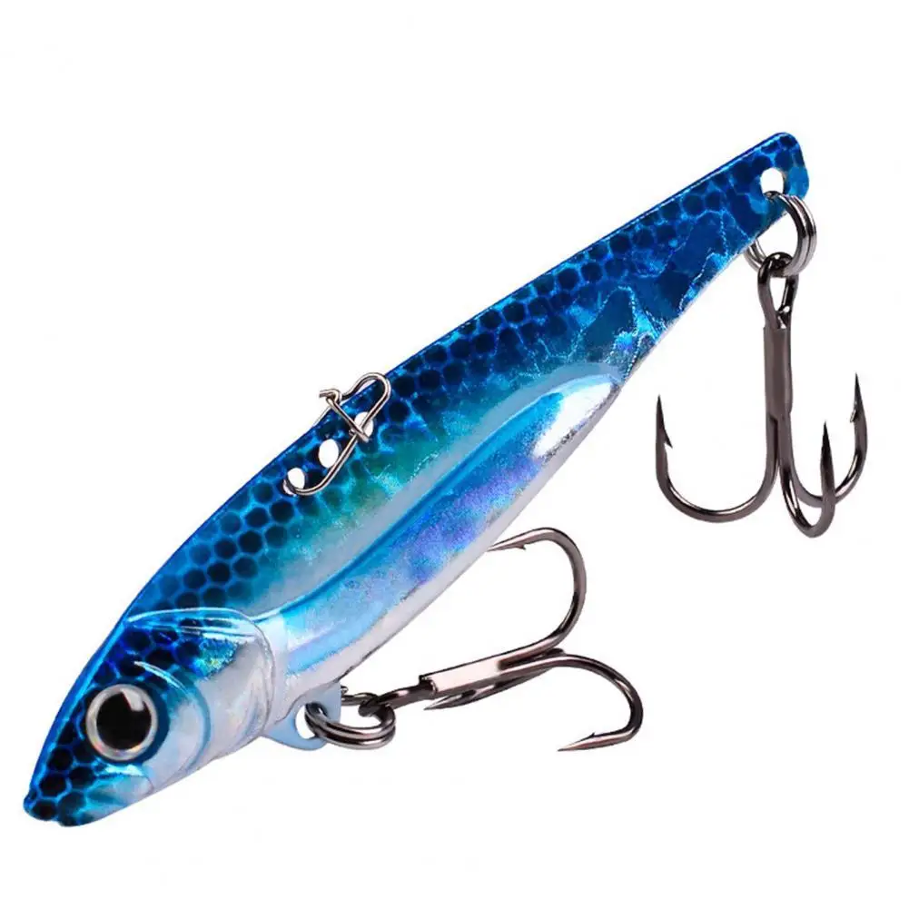 

Fishing Lure Laser VIB Metal Long Shot Bass Swimbait for Fishing Metal Fishing Tackle Treble Hook VIB Swimbait Lure