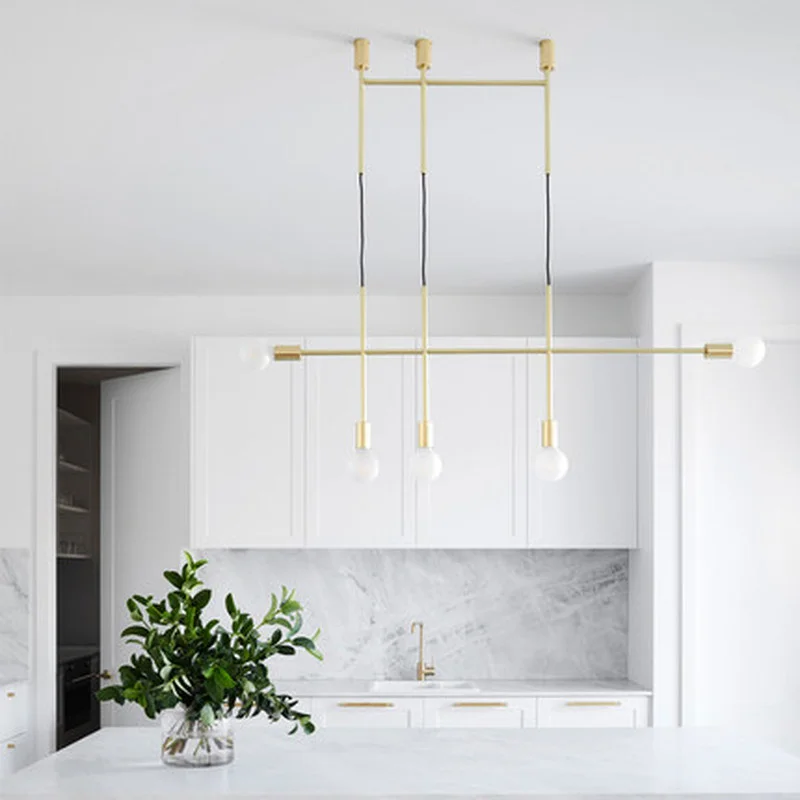 

American Creative Glass Ball Pendant Lights Iron Hoop Hang Lamp for Bedroom Cafe Restaurant Bar Indoor Lighting Fixtures Decor