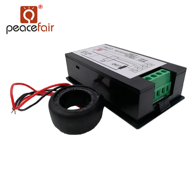 Однофазный цифровой вольтметр Амперметр AC 80 260V 100A 4в1 напряжение Curren tMeter для